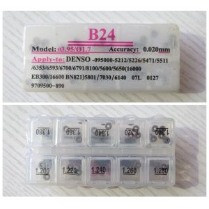 DENSO common rail injector repair shims