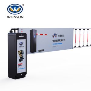 Parking Lots Advertising Barrier Gate 24V DC Brushless Motor Advertising Boom