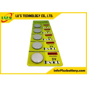 Lithium Button Cell CR2016 Supplies 3V Lithium Coin Cell Battery CR2016 5 Pcs