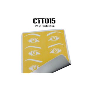 Yellow Easy To Get Ink Permanent Makeup Practice Skin OEM / ODM Available