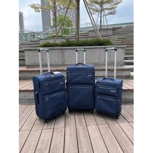 Multifunctional Fabric Large Suitcase Shockproof Durable For Travel