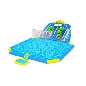 Giant Outdoor Inflatable Playground , Jungle Inflatable Amusement Park With