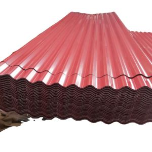 Hot Dipped Galvanized Roofing Sheets Corrugated 12m Color PPGI