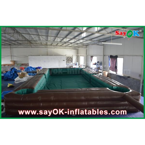 Inflatable Bowling Game PVC Material Inflatable Sports Games Snookball Tables For Kids Playing