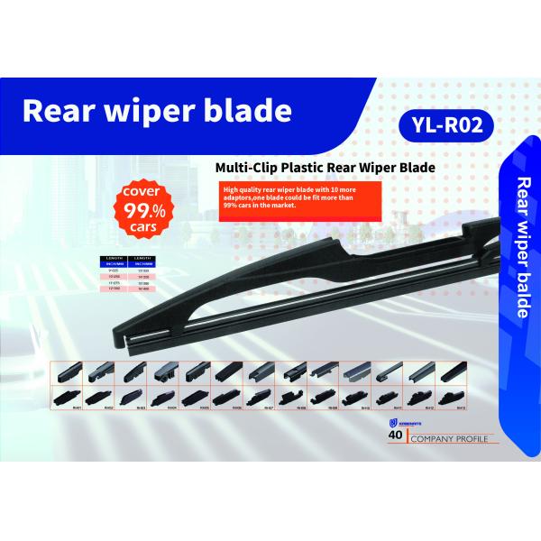 Flexibility and Cleanliness Bendable Rear Windshield Wiper for Universal