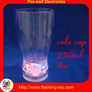 lighted cola glass