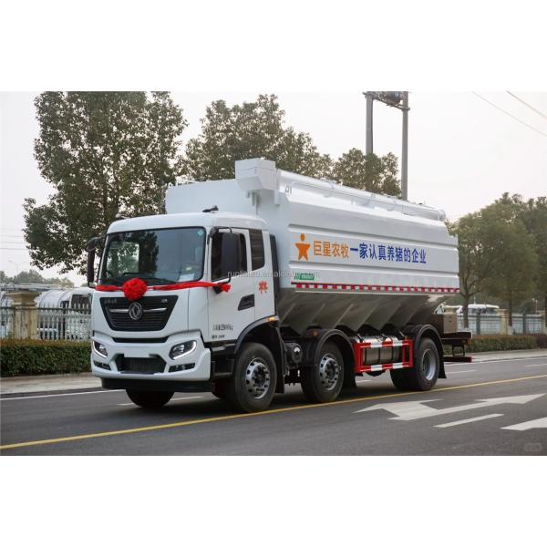 China Factory Customized DFAC DongFeng 6X2 Heavy Duty Livestock Animal Feed Poultry Bulk Feed Tank Truck