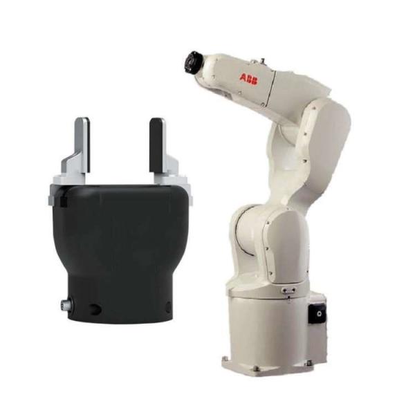 Buy Mini Robotic Arm 6 Axis ABB IRB 1200 With CNGBS Robot Gripper For Handling Robot Automation at wholesale prices
