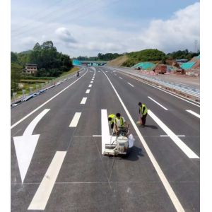 Reflective Thermoplastic Road Marking Paint , High Reflective Road Line Marking