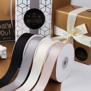 Factory Ribbon customization printed logo personalized polyester ribbon