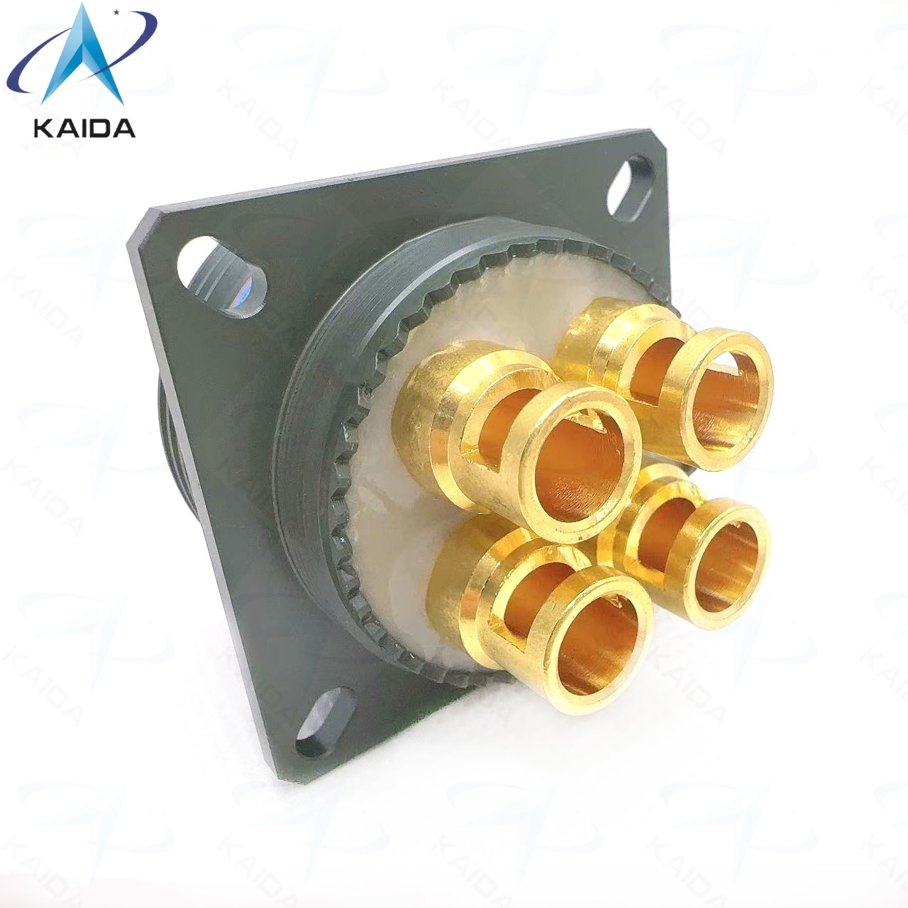 Quality Endurance 500 Cycles Olive Green Cadmium ReRe for Long-lasting Performance.D38999 Series Custom Epoxy Potting Receptacle.D38999/20WJ14SN-H for sale