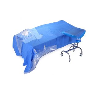 Brain Surgery Blue SMMS Disposable Surgical Drapes 60”  X 90”