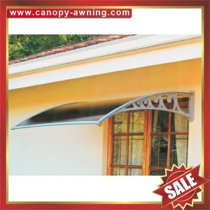 excellent waterproofing wind resistance DIY pc polycarbonate awning canopies