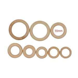 Easy to store high quality durable novel unique wooden toy ring