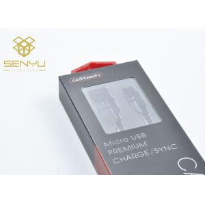 Custom Charger Cable Electronic Packaging Boxes Mobile Accessories Packaging
