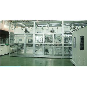 S - XXL Baby Diaper Machinery 600pcs/min With Auto Bagger