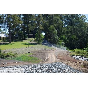 chain link wire mesh fence PVC coated