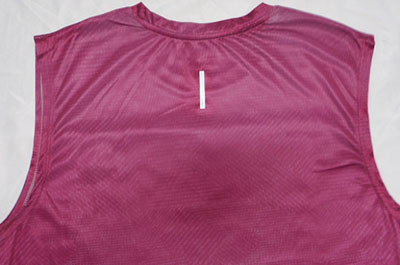 Embroidery Elastic Quick Dry Mens Sleeveless Tank Top Mens Running Tank Pink