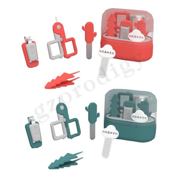 Cute Style Baby Nail Clipper Kit Nail Cutters Sets With Nail File Sharp