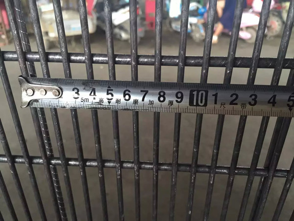 high security fence panels, pvc coated clearvu no climb fence