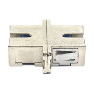 Quality GSM Network SC UPC Simplex Metal Case Fiber Adapter with Flange Storage Temp. 40°C to 85°C for sale