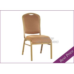 China Metal Wood Look Upholsteredt Dining Chair (YA-15) on sale