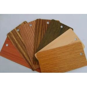 Recyclable 6061 T6 Wood Grain Aluminum Extrusion
