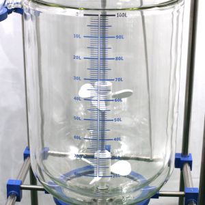 Essential Oil Extraction Glass Reactor Vessel Mixing Homogeneous Reaction