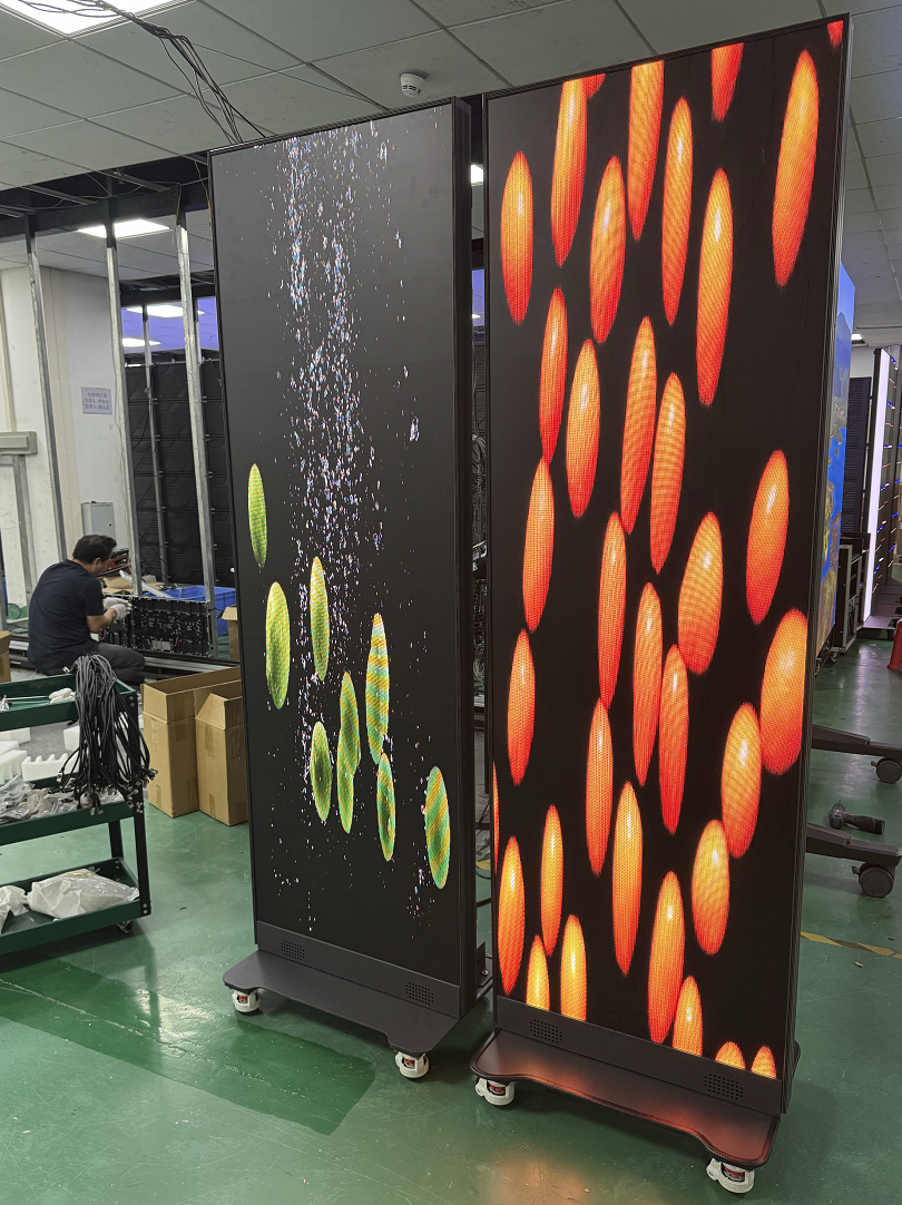 COB LED Poster with Pixel Failure