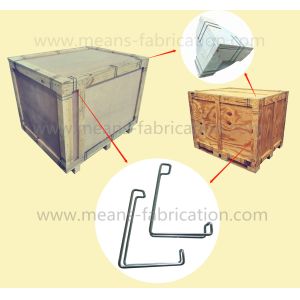 Klimp, Spring lock, Crating of Wooden case, Zinc plating,Medium size MS-1656