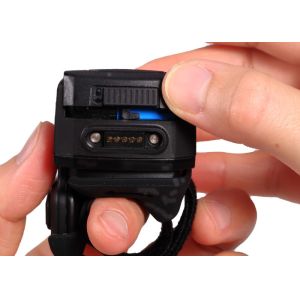 CMOS 2D Industrial Ring Barcode Scanner Wearable High Battery Capacity