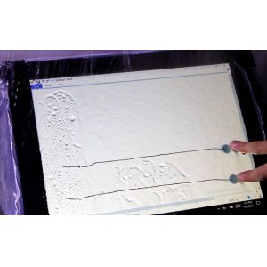 15.6inch Multi Waterproof Touch Screen with EETI , Cover glass + Sensor glass