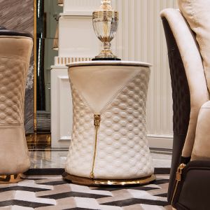 Matte Round Coffee Table For Living Room