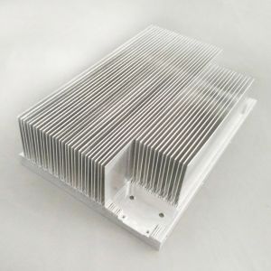 China Bonded Fin Electronic Heat Sink Rectangle Shape Aluminum Material on sale