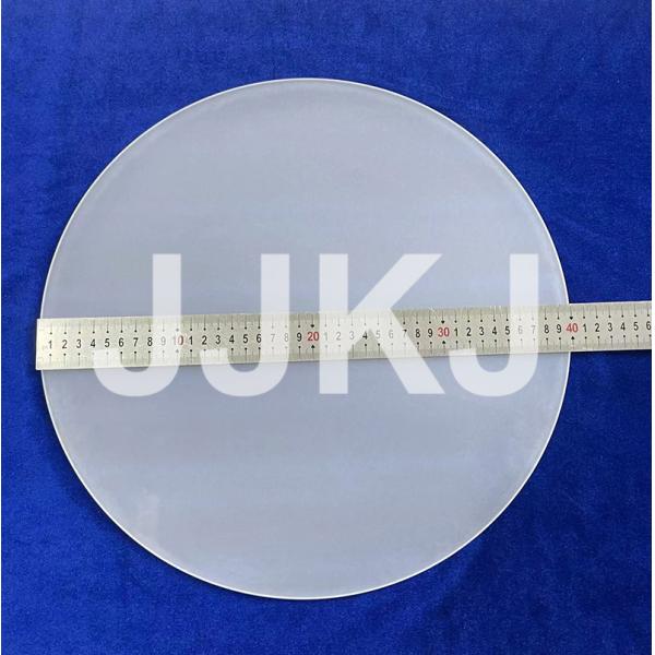 Diameter 420mm C-axis Single Crystal Sapphire Unpolished Sapphire Optical plate