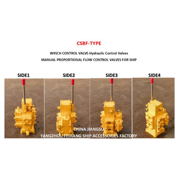 Buy View From Different Angles For Manual Proportional Flow Control Valves & Winch Control Valve &  Hydraulic Control Valve & at wholesale prices