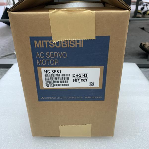 Mitsubishi HC-SF81 AC Servo Motor 3 PHASE 0.85 KW 127 V 1000 RPM 5.1 A IP65 CIB