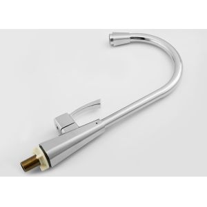 Single Function Bathroom Sink Faucets With Smooth Handle Operation