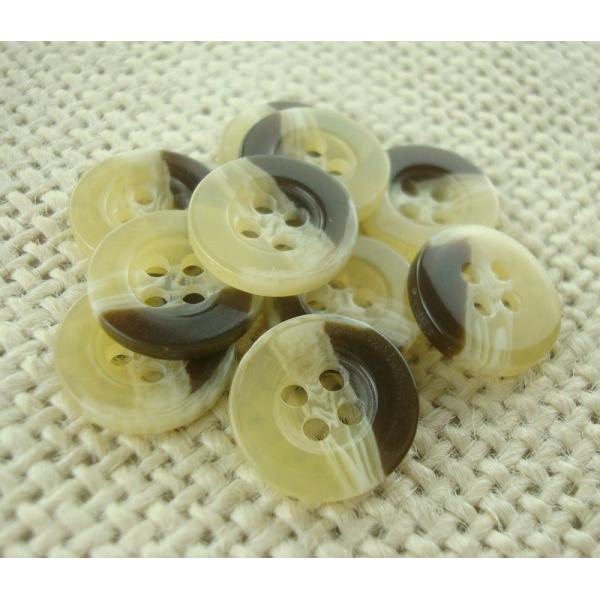 Wholesale polyester chalk Resin Rod buttons for Shirt Coat