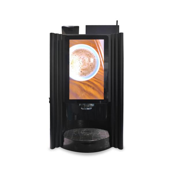 Professional Big Canister Table Top Freshly Ground Coffee Vending Machine