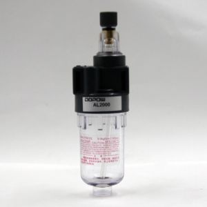 Compressed Air Filter Regulator Lubricator Black AL Series Air Source Processing