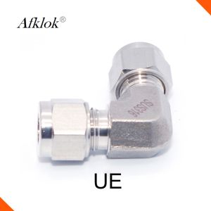 China SS316 Stainless Steel Union Elbow Compression Pipe Fittings on sale