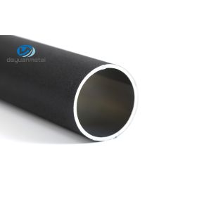 Black Anodized Aluminum Square Tubing Extruded Alu6063 T5 High Tensile