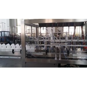 Quality Linear Piston Filling Machine , 1200-1800bph Hand Soap Filling Machine for sale
