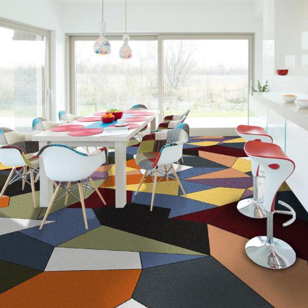 Buy 9mm Wall To Wall Nylon Printed Carpet With Flame Resistance at wholesale prices
