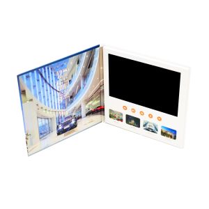 Customizable Digital Video Book 10 Inch IPS Screen Video Brochure with 300Amh