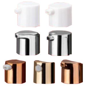 20/410 Airless Cosmetic Dispenser System OEM Lotion Pump White For Cream Glass