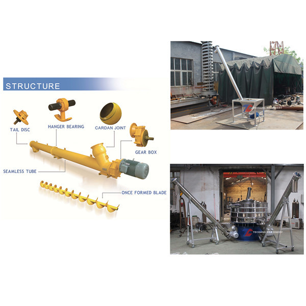 Buy Stainless Steel Screw Conveyor With Hoppers at wholesale prices