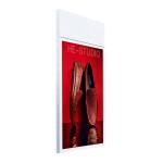 Hanging double sided lcd advertising screen with remote control software