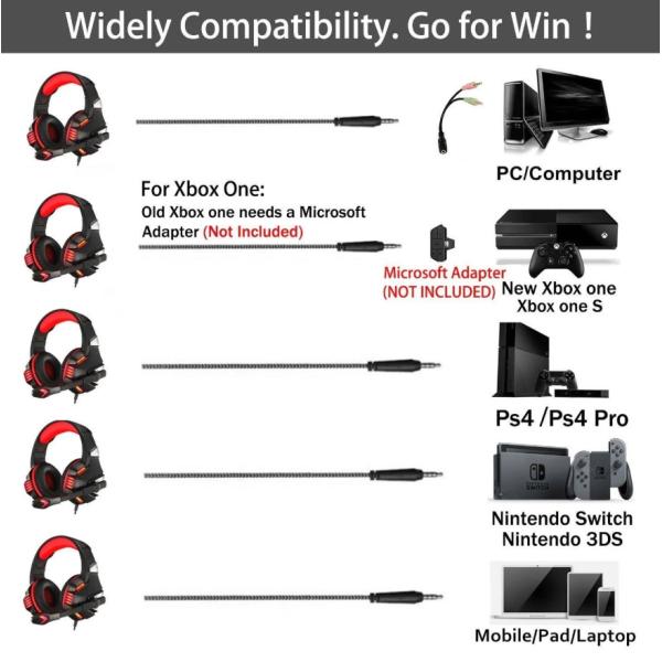 100mA 117dB Hunterspider Noise Cancelling Gaming Headphones